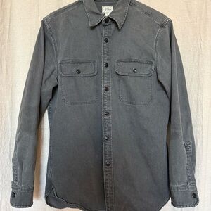 J. Crew Charcoal Button-Up Shirt